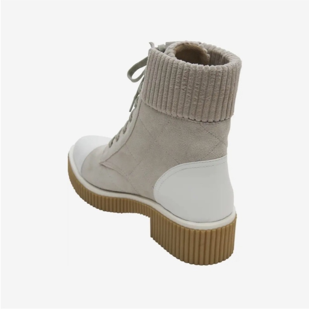 VANELI Mage Lace Up Suede Leather Lace Up Combat Boot - Picture 6 of 14
